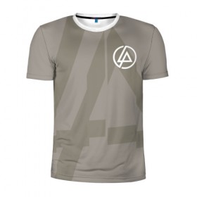 Мужская футболка 3D спортивная с принтом Linkin Park Hoodie в Тюмени, 100% полиэстер с улучшенными характеристиками | приталенный силуэт, круглая горловина, широкие плечи, сужается к линии бедра | Тематика изображения на принте: 0x000000123 | chester | linkin park | линкин парк