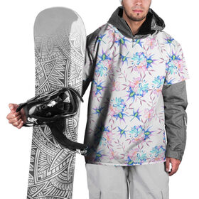 Накидка на куртку 3D с принтом Цветы в Тюмени, 100% полиэстер |  | Тематика изображения на принте: flower | flowers | spring | весна | нежность | цветок | цветы