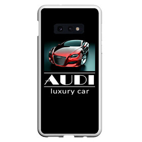 Чехол для Samsung S10E с принтом AUDI luxury car в Тюмени, Силикон | Область печати: задняя сторона чехла, без боковых панелей | Тематика изображения на принте: ауди | машина