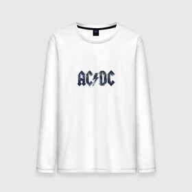 Мужской лонгслив хлопок с принтом AC/DC в Тюмени, 100% хлопок |  | Тематика изображения на принте: ас | группа | дс | логотип | музыка | печни | рок