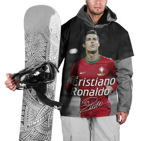 Накидка на куртку 3D с принтом Криштиану Роналду в Тюмени, 100% полиэстер |  | cristiano ronaldo | fifa | madrid | portugal | real | respect | uefa | автограф | игрок | криштиану | лучший | мадрид | мира | португалия | реал | роналду | сборная | футбол