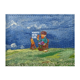 Обложка для студенческого билета с принтом Винсент Ван Гог в Тюмени, натуральная кожа | Размер: 11*8 см; Печать на всей внешней стороне | вангог | винсент | живопись | картина