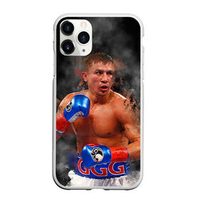 Чехол для iPhone 11 Pro Max матовый с принтом Геннадий Головкин в Тюмени, Силикон |  | fighting | ggg | боец | боксер | борьба | драки