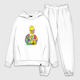 Мужской костюм хлопок OVERSIZE с принтом Homer в Тюмени,  |  | bart | homer | simpsons | барт | гомер | еда | мультфильм | отец | папа | пончик | радуга | симпсоны | спрингфилд | хиппи | цвет