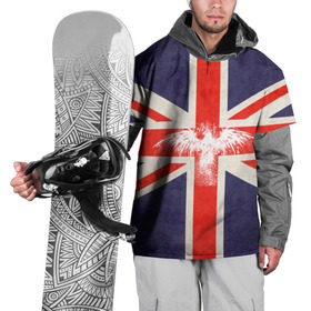 Накидка на куртку 3D с принтом Флаг Англии с белым орлом в Тюмени, 100% полиэстер |  | Тематика изображения на принте: london | англия | белый | брызги | великобритания | империя | клякса | крылья | лондон | необычный | объеденное королевство | орел | птица | символ | сокол | туманный альбион | флаг