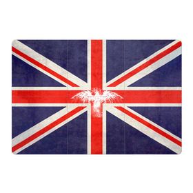 Магнитный плакат 3Х2 с принтом Флаг Англии с белым орлом в Тюмени, Полимерный материал с магнитным слоем | 6 деталей размером 9*9 см | Тематика изображения на принте: london | англия | белый | брызги | великобритания | империя | клякса | крылья | лондон | необычный | объеденное королевство | орел | птица | символ | сокол | туманный альбион | флаг