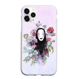 Чехол для iPhone 11 Pro матовый с принтом Унесенные призраками в Тюмени, Силикон |  | безликий | миядзаки | унесенные призраками | хаяо | цветы
