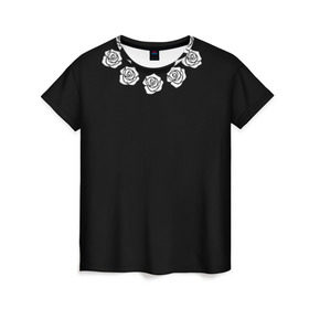 Женская футболка 3D с принтом Bones в Тюмени, 100% полиэфир ( синтетическое хлопкоподобное полотно) | прямой крой, круглый вырез горловины, длина до линии бедер | sesh | th@ kid | элмо кеннеди оконнор