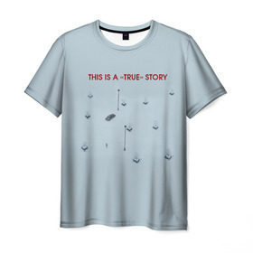Мужская футболка 3D с принтом Fargo в Тюмени, 100% полиэфир | прямой крой, круглый вырез горловины, длина до линии бедер | фарго