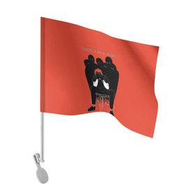 Флаг для автомобиля с принтом Twenty one pilots в Тюмени, 100% полиэстер | Размер: 30*21 см | 21 | josh dun | music | rock | tyler joseph | арт | джош дан.музыка | рок | тайлер джозеф