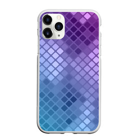 Чехол для iPhone 11 Pro матовый с принтом Snake в Тюмени, Силикон |  | blue | disco | geometry | skin | snake | square | violet | абстракция | блеск | геометрия | диско | змея | кожа | орнамент | паттерн