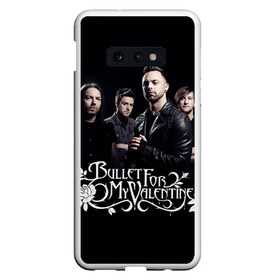 Чехол для Samsung S10E с принтом Bullet For My Valentine в Тюмени, Силикон | Область печати: задняя сторона чехла, без боковых панелей | Тематика изображения на принте: jamie mathias | jason james | matthew tuck | michael moose thomas | michael padget | nick crandle | джейми матиас | джейсон джеймс | майкл паджет | майкл томас | мэттью так | ник крэндл | пуля для моей возлюбленной