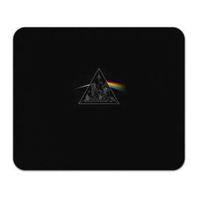 Коврик прямоугольный с принтом Pink Floyd Make Rainbow в Тюмени, натуральный каучук | размер 230 х 185 мм; запечатка лицевой стороны | Тематика изображения на принте: англия | басы | британия | гитара | группа | логотип | музыка | песни | пинк флойд | призма | радуга | рок | свет