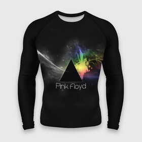Мужской рашгард 3D с принтом Pink Floyd Logo в Тюмени,  |  | Тематика изображения на принте: англия | басы | британия | гитара | группа | дым | космос | логотип | музыка | песни | пинк флойд | призма | радуга | рок | свет