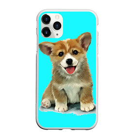 Чехол для iPhone 11 Pro матовый с принтом Корги в Тюмени, Силикон |  | corgy | dog | korgi | puppy | вельш корги | кардиган | коржик | пемброк | собака | щенок