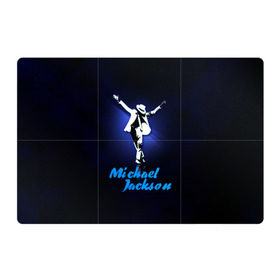 Магнитный плакат 3Х2 с принтом Майкл Джексон в Тюмени, Полимерный материал с магнитным слоем | 6 деталей размером 9*9 см | michael jackson | король