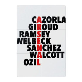 Магнитный плакат 2Х3 с принтом Arsenal в Тюмени, Полимерный материал с магнитным слоем | 6 деталей размером 9*9 см | Тематика изображения на принте: arsenal | england | football | goal | london | англия | арсенал | гол | лондон | спорт | футбол | чемпионат