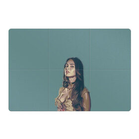 Магнитный плакат 3Х2 с принтом Меган Фокс в Тюмени, Полимерный материал с магнитным слоем | 6 деталей размером 9*9 см | megan fox | актриса | бездарность