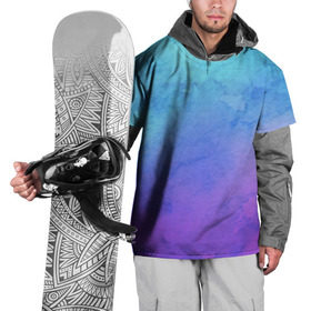 Накидка на куртку 3D с принтом Цветной принт в Тюмени, 100% полиэстер |  | basil | градиент | цветной принт