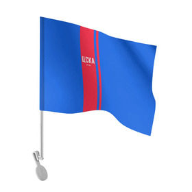 Флаг для автомобиля с принтом ЦСКА в Тюмени, 100% полиэстер | Размер: 30*21 см | кони | москва | цска