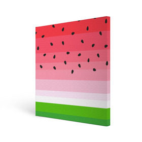 Холст квадратный с принтом Арбузик в Тюмени, 100% ПВХ |  | Тематика изображения на принте: pattern | trend | арбуз | зеленый | косточки | красный | мода | патерн | паттерн | розовый | текстура | тренд | фрукт | ягода