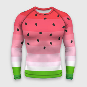 Мужской рашгард 3D с принтом Арбузик в Тюмени,  |  | pattern | trend | арбуз | зеленый | косточки | красный | мода | патерн | паттерн | розовый | текстура | тренд | фрукт | ягода