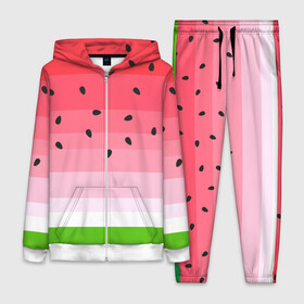 Женский костюм 3D с принтом Арбузик в Тюмени,  |  | pattern | trend | арбуз | зеленый | косточки | красный | мода | патерн | паттерн | розовый | текстура | тренд | фрукт | ягода