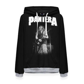 Женская толстовка 3D с принтом Pantera #10 в Тюмени, 100% полиэстер  | двухслойный капюшон со шнурком для регулировки, мягкие манжеты на рукавах и по низу толстовки, спереди карман-кенгуру с мягким внутренним слоем. | anselmo | darel | darell | darrel | darrell | dimebag | pantera | phil | ансельма | ансельмо | даймбег | даймбэг | дарел | дарелл | даррел | даррелл | даррэл | дарэл | дарэлл | пантера | фил