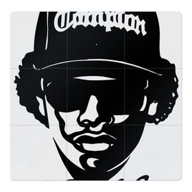 Магнитный плакат 3Х3 с принтом NWA в Тюмени, Полимерный материал с магнитным слоем | 9 деталей размером 9*9 см | compton | dr dre | eazy e | ice cube | nwa | rap hip hop | комптон | лос анджелес | рэп | хип хоп