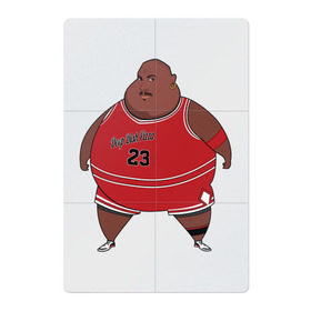 Магнитный плакат 2Х3 с принтом Fat Jordan в Тюмени, Полимерный материал с магнитным слоем | 6 деталей размером 9*9 см | basketball | bulls | chicago | jordan | michael | nba | sport | баскетбол | буллс | джордан | майкл | нба | спорт | чикаго