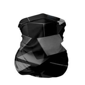Бандана-труба 3D с принтом Кубы материи в Тюмени, 100% полиэстер, ткань с особыми свойствами — Activecool | плотность 150‒180 г/м2; хорошо тянется, но сохраняет форму | abstract | abstraction | block | tessera | абстракция | кубики | текстура