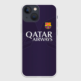 Чехол для iPhone 13 mini с принтом Barca в Тюмени,  |  | barca | barcelona | барса | барселона | футбол | футбольная форма
