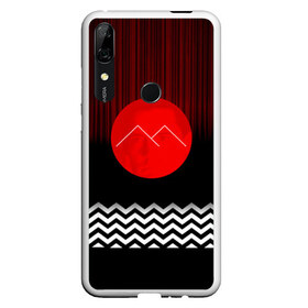 Чехол для Honor P Smart Z с принтом Twin Peaks в Тюмени, Силикон | Область печати: задняя сторона чехла, без боковых панелей | герои | детектив | драма | знаки | кино | сериал | сериаломан | серия | символы | твин пикс | третий сезон | фильм