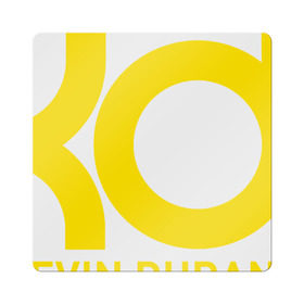 Магнит виниловый Квадрат с принтом Kevin Durant в Тюмени, полимерный материал с магнитным слоем | размер 9*9 см, закругленные углы | Тематика изображения на принте: 