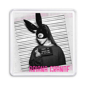 Магнит 55*55 с принтом Ariana Grande в Тюмени, Пластик | Размер: 65*65 мм; Размер печати: 55*55 мм | 