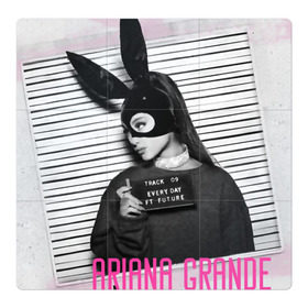 Магнитный плакат 3Х3 с принтом Ariana Grande в Тюмени, Полимерный материал с магнитным слоем | 9 деталей размером 9*9 см | 