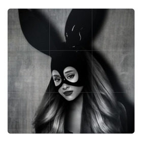Магнитный плакат 3Х3 с принтом Ariana Grande в Тюмени, Полимерный материал с магнитным слоем | 9 деталей размером 9*9 см | ariana grande
