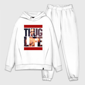 Мужской костюм хлопок OVERSIZE с принтом THUG LIFE   2pac в Тюмени,  |  | 2pac | makaveli | амару | ганста | гето | гетто | жизнь головореза | крутой | надпись | песня | реп | репер | слова песни | татуировки | тупак | хип хоп | хипхоп | шакур