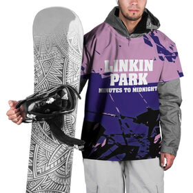 Накидка на куртку 3D с принтом Linkin park в Тюмени, 100% полиэстер |  | chester bennington | grey daze | linkin park | rock | stone temple pilots | альтернатива | беннингтон | музыка | рок | рэп кор