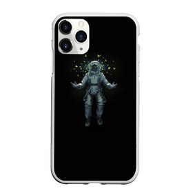 Чехол для iPhone 11 Pro матовый с принтом Космонавт с Бабочками в Тюмени, Силикон |  | астронавт | время первых | вселенная | гагарин | галактика | гравитация | звезды | интерстеллар | космический | луна | магия | млечный путь | невесомость | полет | скафандр | черная дыра