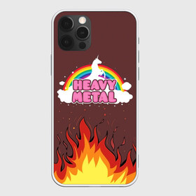 Чехол для iPhone 12 Pro Max с принтом Heavy METAL в Тюмени, Силикон |  | Тематика изображения на принте: единорог | звезда | искры | конь | лошадь | музыка | мультик | мультфильм | надпись | облака | огонь | песня | пламя | пожар | прикол | радуга | рисунок | рок | рок н ролл | тяжелая | тяжелый метал