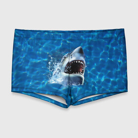 Мужские купальные плавки 3D с принтом Пасть акулы в Тюмени, Полиэстер 85%, Спандекс 15% |  | Тематика изображения на принте: акула | атака | белая | брызги | вода | волны | зубы | капли | море | океан | опасность | синяя | челюсти | эффект