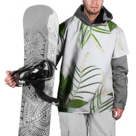 Накидка на куртку 3D с принтом Растительность в Тюмени, 100% полиэстер |  | Тематика изображения на принте: природа | цветы