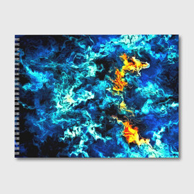 Альбом для рисования с принтом Frozen abstraction в Тюмени, 100% бумага
 | матовая бумага, плотность 200 мг. | 3d | абстракция | волны | другие | краска | линии | оптические | полосы | прикольные | разводы | узоры | фрактал | цветные | яркие