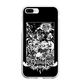 Чехол для iPhone 7Plus/8 Plus матовый с принтом Metalocalypse (Dethklok) 3 в Тюмени, Силикон | Область печати: задняя сторона чехла, без боковых панелей | dethklok | metalocalypse