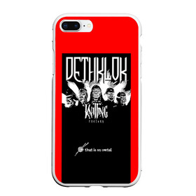 Чехол для iPhone 7Plus/8 Plus матовый с принтом Metalocalypse (Dethklok) 6 в Тюмени, Силикон | Область печати: задняя сторона чехла, без боковых панелей | dethklok | metalocalypse