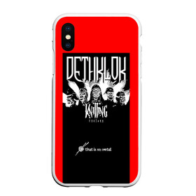 Чехол для iPhone XS Max матовый с принтом Metalocalypse (Dethklok) 6 в Тюмени, Силикон | Область печати: задняя сторона чехла, без боковых панелей | dethklok | metalocalypse