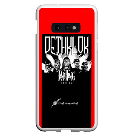 Чехол для Samsung S10E с принтом Metalocalypse (Dethklok) 6 в Тюмени, Силикон | Область печати: задняя сторона чехла, без боковых панелей | dethklok | metalocalypse