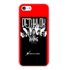 Чехол для iPhone 5/5S матовый с принтом Metalocalypse (Dethklok) 6 в Тюмени, Силикон | Область печати: задняя сторона чехла, без боковых панелей | dethklok | metalocalypse