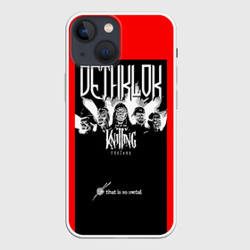 Чехол для iPhone 13 mini с принтом Metalocalypse (Dethklok) 6 в Тюмени,  |  | dethklok | metalocalypse